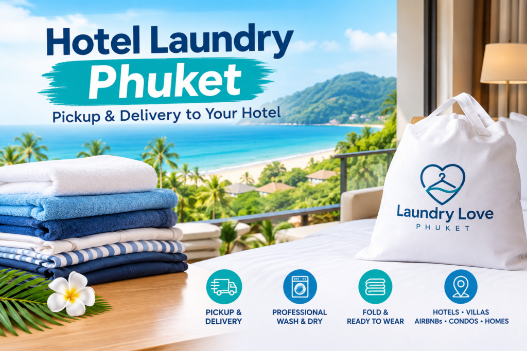 Hotel Laundry Phuket Pickup & Delivery to Your Hotel