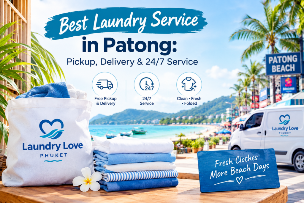 Best Laundry Service in Patong: Pickup, Delivery & 24/7 Service