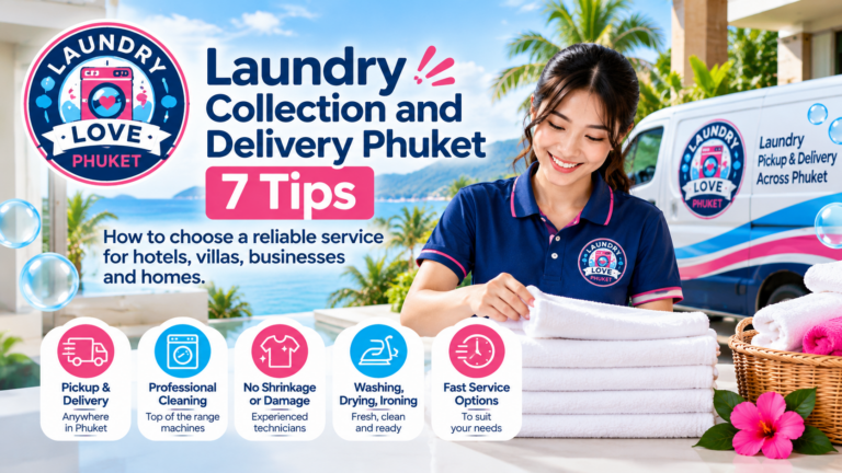 Laundry collection and delivery Phuket by Laundry Love Phuket