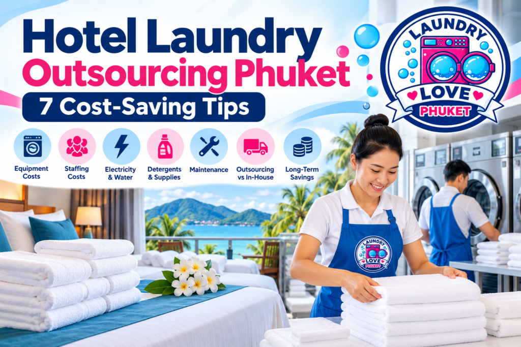 Hotel laundry outsourcing Phuket with Laundry Love Phuket commercial laundry services